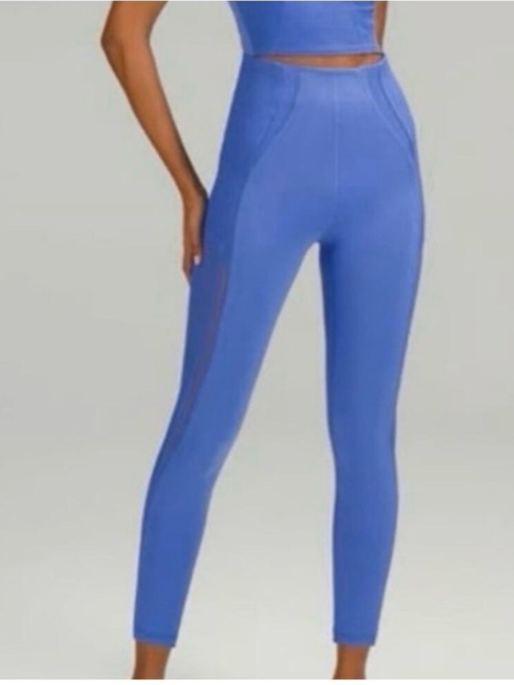 Lululemon Everlux & Mesh Super High-Rise Training Tight 25" Wild Indigo Size 12